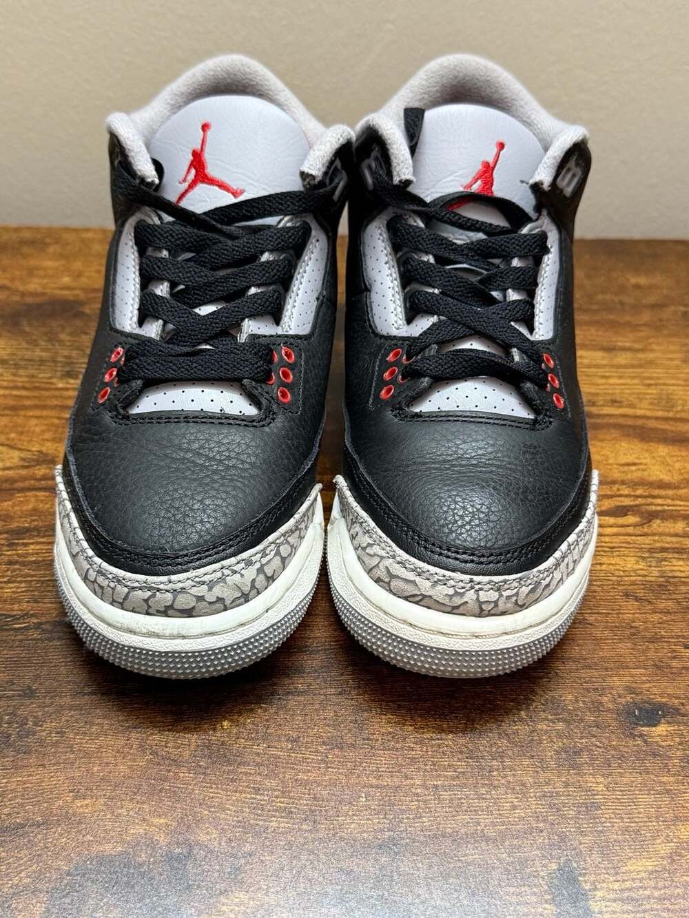 Air Jordan 3 Retro Black Cement Reimagined GS Size 4.5Y